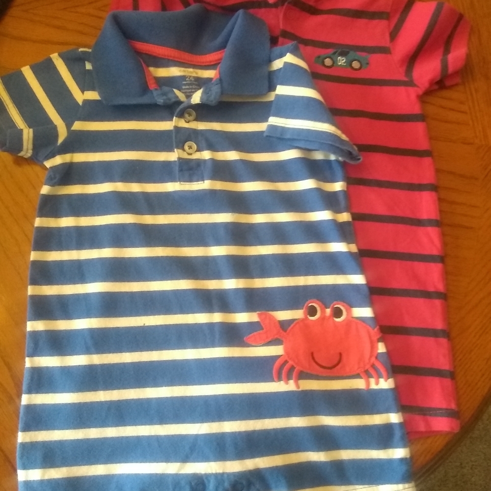 Carter's 24 months summer rompers